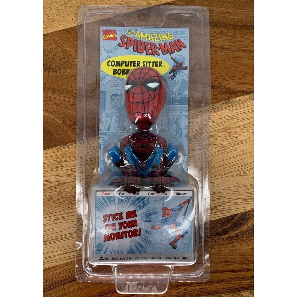 Marvel Comics Amazing Spider-Man Computer Sitter Funko 2008 New In Pkg